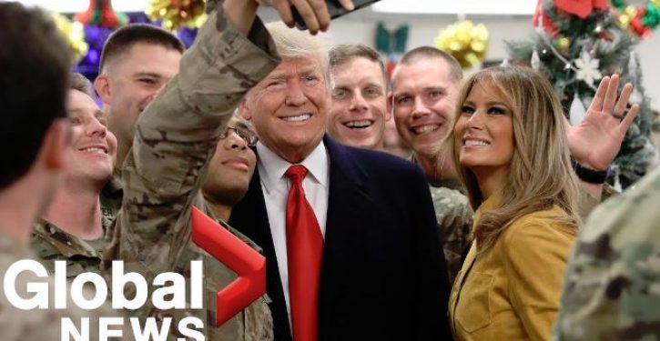 CNN bashes Trump for signing MAGA hats for troops; was silent when Obama did same thing