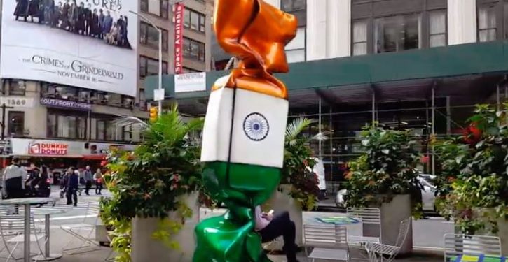 Statue erected at ‘Ground Zero’ honoring country that funded, planned, 9/11