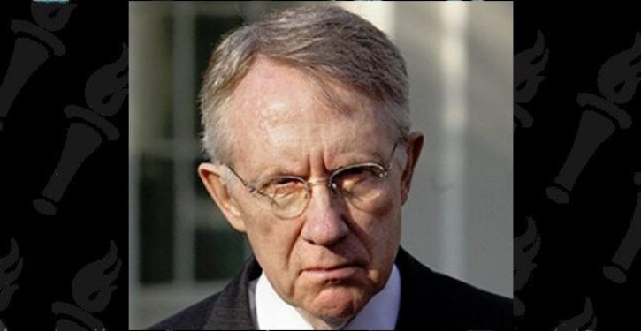 Harry Reid bashes Trump. Trump returns fire. Left goes ballistic because Reid dying of cancer