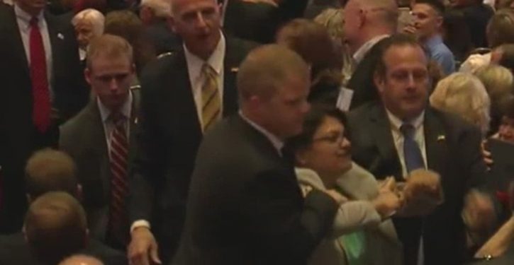 Flashback: Rashida Tlaib was hauled out of 2016 Trump campaign event for disrupting it