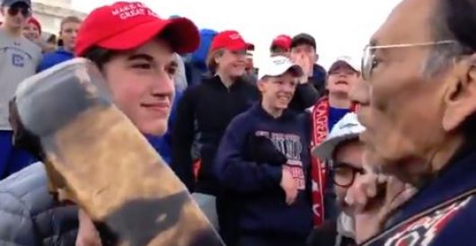 The smirk that wasn’t: Viral tale of Trump-supporting teens harassing Indian is bogus by Ben Bowles