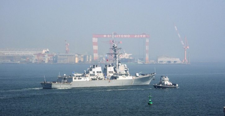 U.S. Navy destroyer conducts freedom of navigation ops in South China Sea