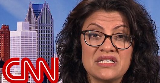 Rashida Tlaib selling ‘Impeach the MF’ t-shirts, leads crowd in chant on Capitol Hill by Rusty Weiss