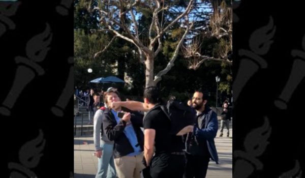 Conservative reporter and others attacked at the University of Washington by Antifa by LU Staff