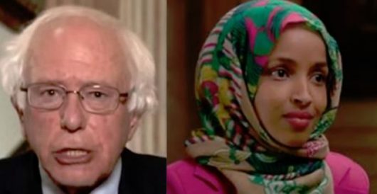 Bernie Sanders privately expressed support for Ilhan Omar over anti-Semitic remarks by Rusty Weiss