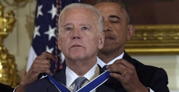 Biden doesn’t understand what all the fuss about his fake war story is about. Let’s help him