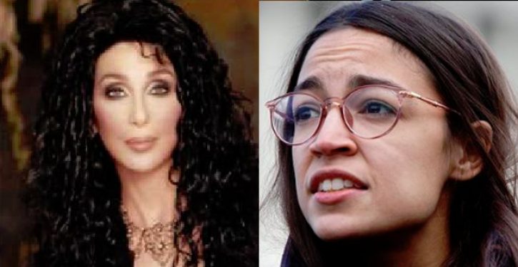 Cher tears into Ocasio-Cortez for costing NY 25,000 Amazon jobs