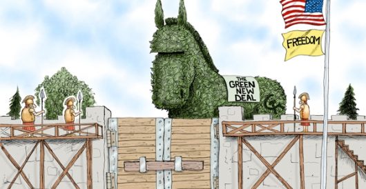 Cartoon of the Day: Green is the new red by A. F. Branco