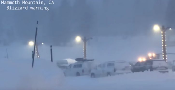 California: Please DON’T visit our ski resorts this weekend – there’s too much snow