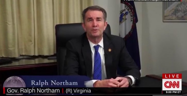 Right on cue, CNN delivers the fakest of fake news about a flailing Gov. Northam