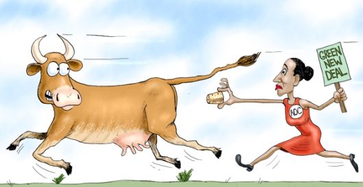 Cartoon of the Day: Chasing a dream by A. F. Branco