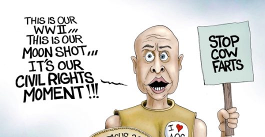 Cartoon of the Day: Fartacus moment by A. F. Branco