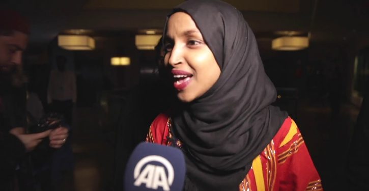 Watch Ilhan Omar equate al Qaeda with U.S.