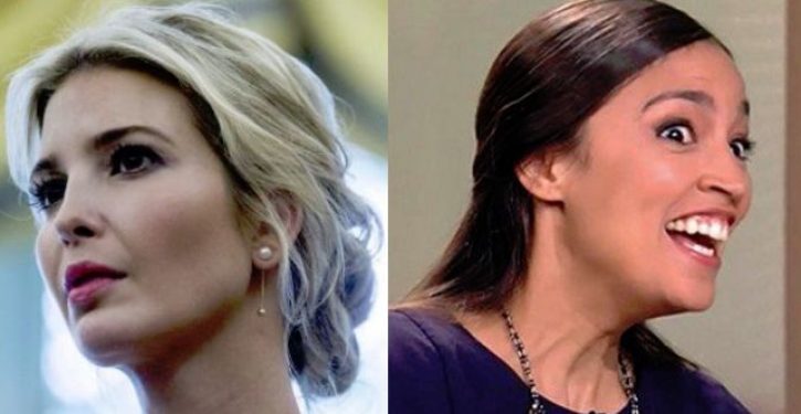 Ocasio-Cortez fires back at Ivanka Trump over ‘Green New Deal’ criticism, gets pwned