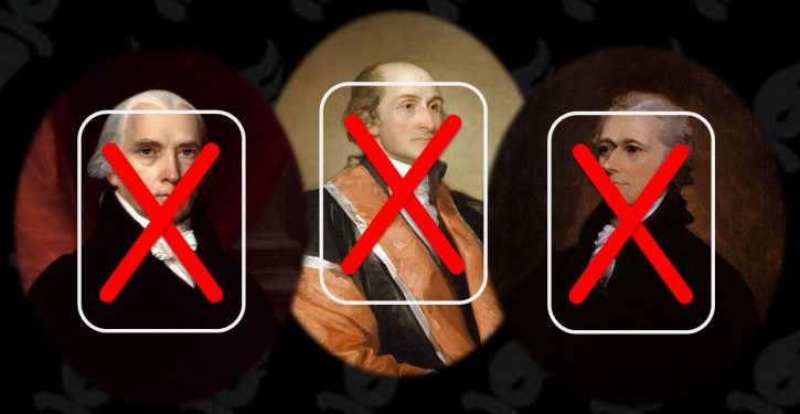 ‘American Political Thought’ course includes no political thought from white men