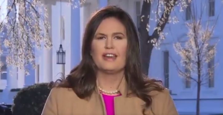 Sarah Sanders: Democrats accused Trump of ‘treason.’ Why she has a definitive point