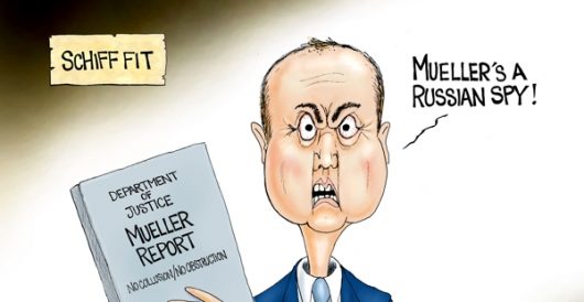 Cartoon of the Day: Seeing red by A. F. Branco