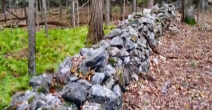 Studying old stone walls of New England shows how magnetic pole has wandered