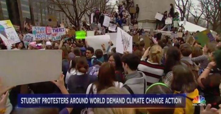 Teens cut school to protest global warming? Fine if they agree to abide by these new ‘rules’