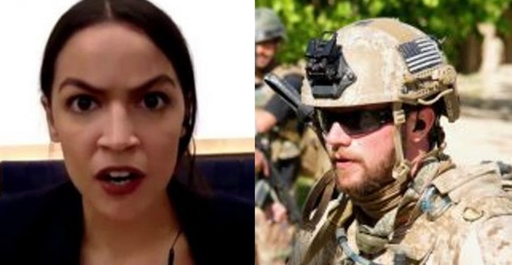 Ocasio-Cortez asks decorated Navy SEAL why he doesn’t ‘go do something’ about terrorism