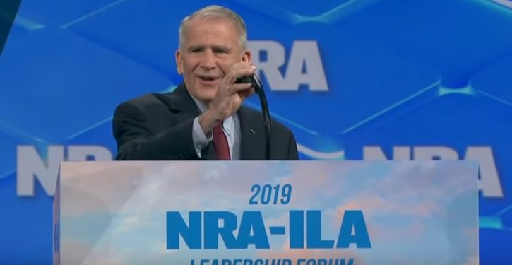 Oliver North bows out as NRA president after leadership row