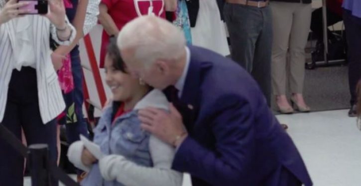 Biden has a knack for making any interraction with kids sound creepy