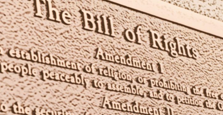 Bill of Rights added and national flag chosen on this day; Name of Bill of Rights architect removed from schools