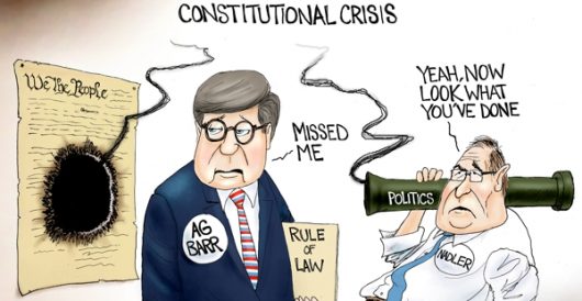 Cartoon of the Day: Near miss by A. F. Branco