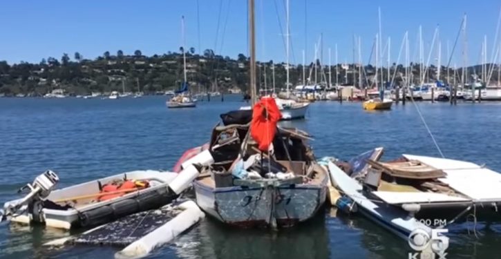 San Francisco homeless go waterborne, move onto often-makeshift boats