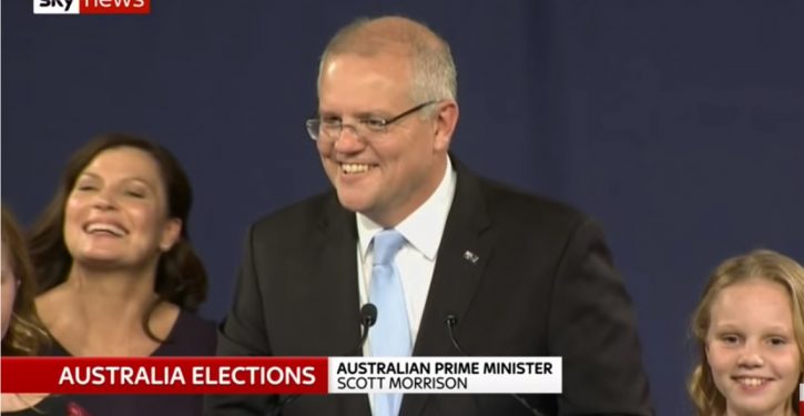 Australia: Conservative (Liberal-National) coalition racks up surprise victory