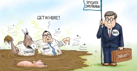 Cartoon of the Day: Stygate by A. F. Branco