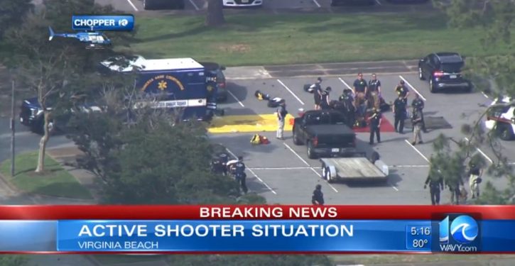 BREAKING: Shooting in Virginia Beach; 11 killed, 6 injured; shooter dead