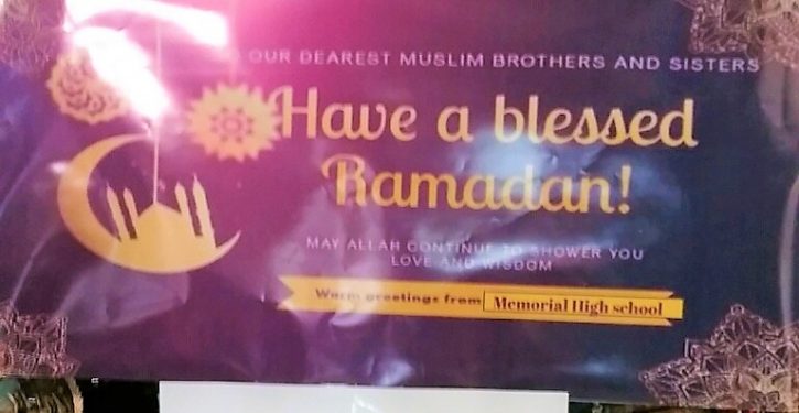 N.J. public school district to students: ‘May Allah continue to shower you love and wisdom’