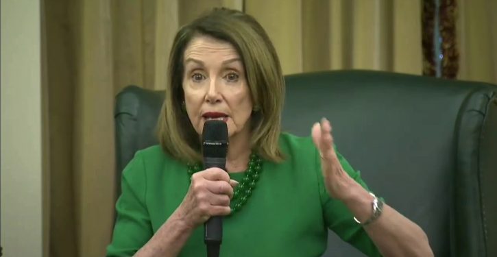Pelosi has the chutzpah to say Trump’s aides, family need to stage an ‘intervention’