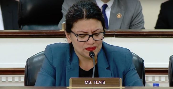 Rashida Tlaib reduced to tears reading Muslim hate mail during house hearing