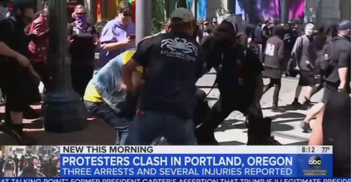 Antifa attacks journalist in Portland; progressives mock victim