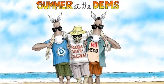Cartoon of the Day: The collusion illusion by A. F. Branco