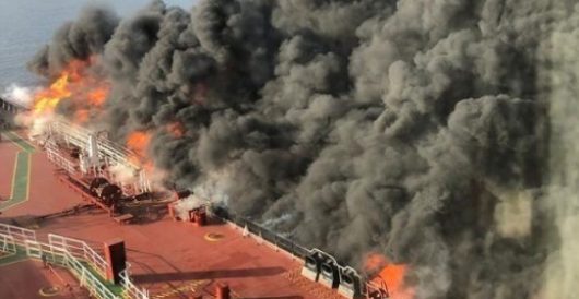 Drone That Hit Tanker Near India Was Launched From Iran by Daily Caller News Foundation