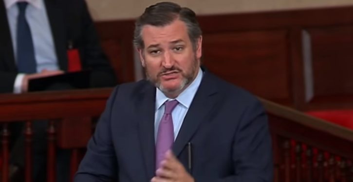 Ted Cruz slams Dianne Feinstein for holding up relief to Americans while urging it for Iran