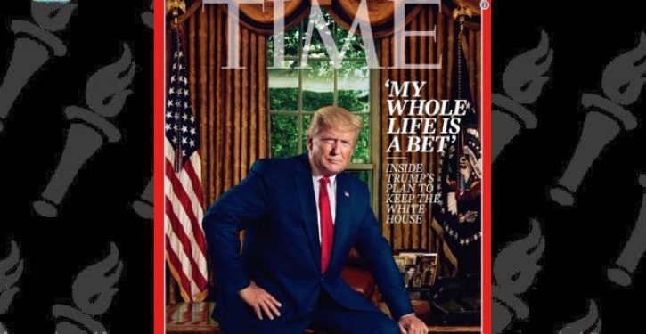 Image of the Day: What about this Time magazine cover has the Left up in arms?