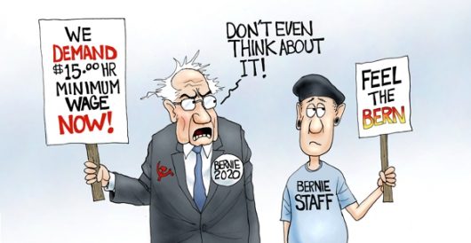 Cartoon of the Day: B.S. wages by A. F. Branco