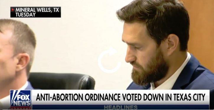 Texas town blocks mayor’s bid to become ‘sanctuary city for the unborn’