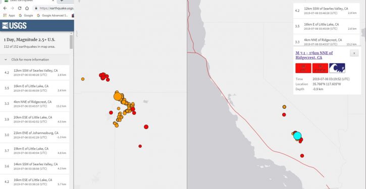 Another quake hits California: 7.1 magnitude, multiple significant aftershocks