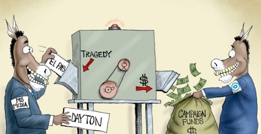 Cartoon of the Day: Blood money by A. F. Branco