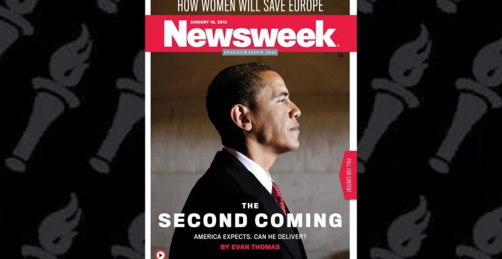 That time Newsweek touted Obama’s Biblically-worded ‘Second Coming’