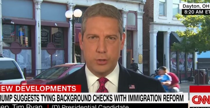 Tim Ryan pledged to support taxpayer-funded sex changes for illegal aliens
