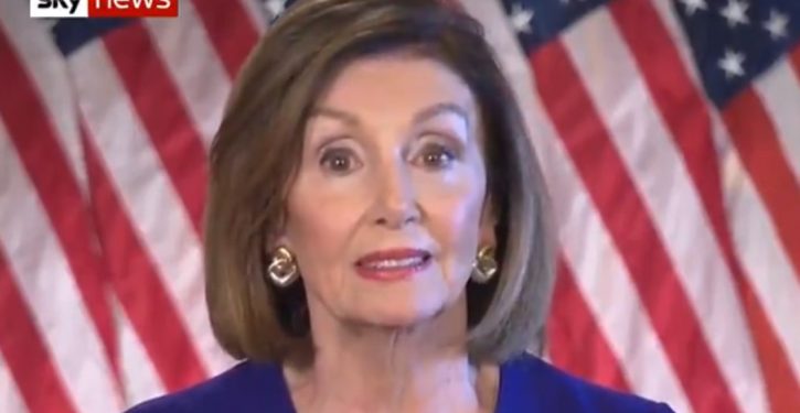 Pelosi warns the world will end if Trump wins reelection