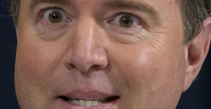 The whistleblower is outed — by Adam Schiff, no less