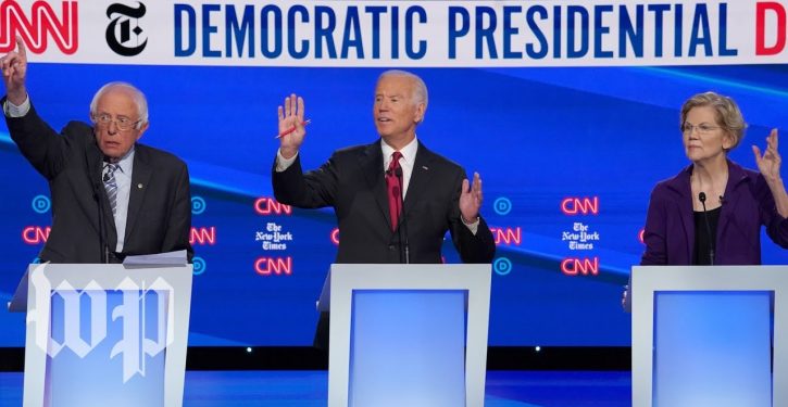 Lowlights of last night’s Democratic primary debate