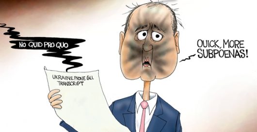 Cartoon of the Day: Quid pro BLAM! by A. F. Branco